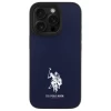 Чохол U.S. Polo Assn. Leather Embroidered DH Color для iPhone 15 Pro Max Navy (USHCP15XPGEV)