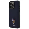 Чохол U.S. Polo Assn. Embroidered DH Color для iPhone 15 Pro Max Navy (USHCP15XPEMV)