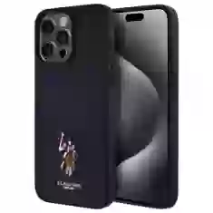 Чохол U.S. Polo Assn. Embroidered DH Color для iPhone 15 Pro Max Navy (USHCP15XPEMV)