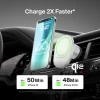 Автотримач з функцією бездротової зарядки Belkin BoostCharge Pro Qi2 15W White with MagSafe (WIC008BTGR-V2)