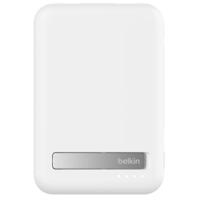 Портативний зарядний пристрій Belkin BoostCharge Pro Qi2 8000mAh 15W USB-C White with MagSafe (BPD007BTWH)