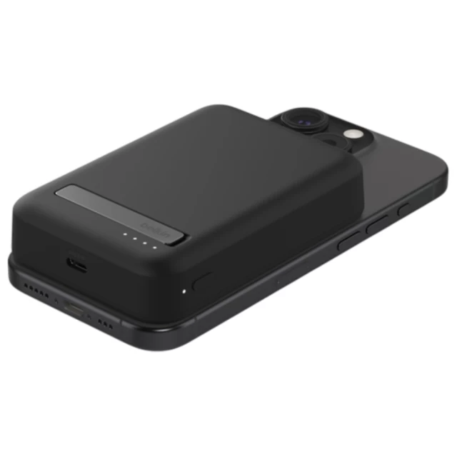 Портативний зарядний пристрій Belkin BoostCharge Pro Qi2 10000mAh 15W 2xUSB-C Black with MagSafe (BPD008BTBK)