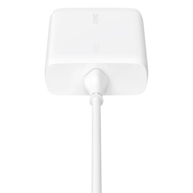 Сетевой удлинитель Belkin Boost Up Charge Pro PD 200W 4хUSB-С White (WCH015VFWH)