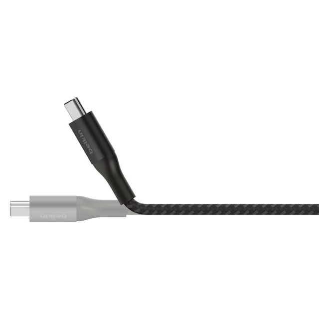 Кабель Belkin Boost Up Charge Braided USB-C to USB-C 240W 1 m Black (CAB015BT1MBK)