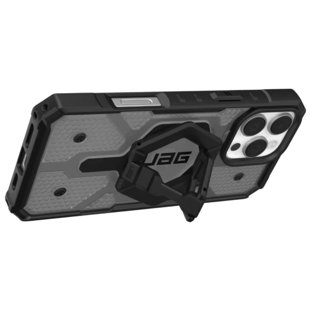 Чехол UAG Pathfinder Clear для iPhone 16 Pro Max Ash with MagSafe (1144651BV02)