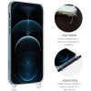 Чохол Upex Crossbody Protection Case для iPhone XS Max Crystal with Black Hook (UP81033)