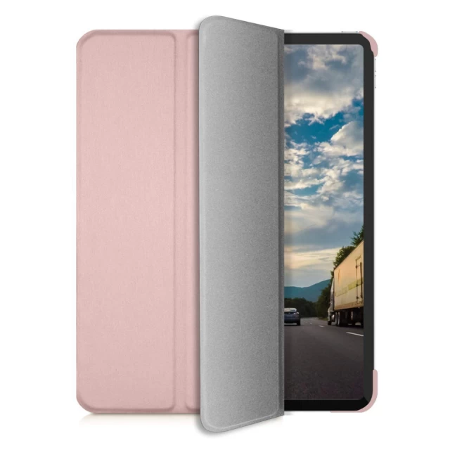 Чехол Macally Protective Case and Stand для iPad Pro 11 2021/2020 3rd/2nd Gen Pink (BSTANDPRO5S-RS)