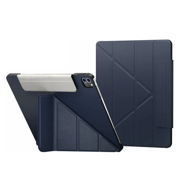 Чохол Switcheasy Origami для iPad Pro 12.9 2021 5th Gen Midnight Blue (GS-109-176-223-63)
