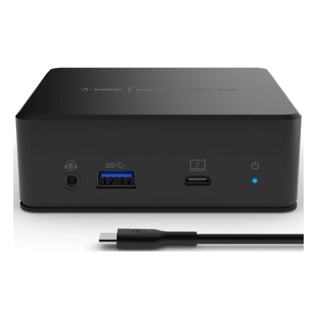 Підставка (док-станція) Belkin USB-C Dual Display Dock (INC002VFBK)