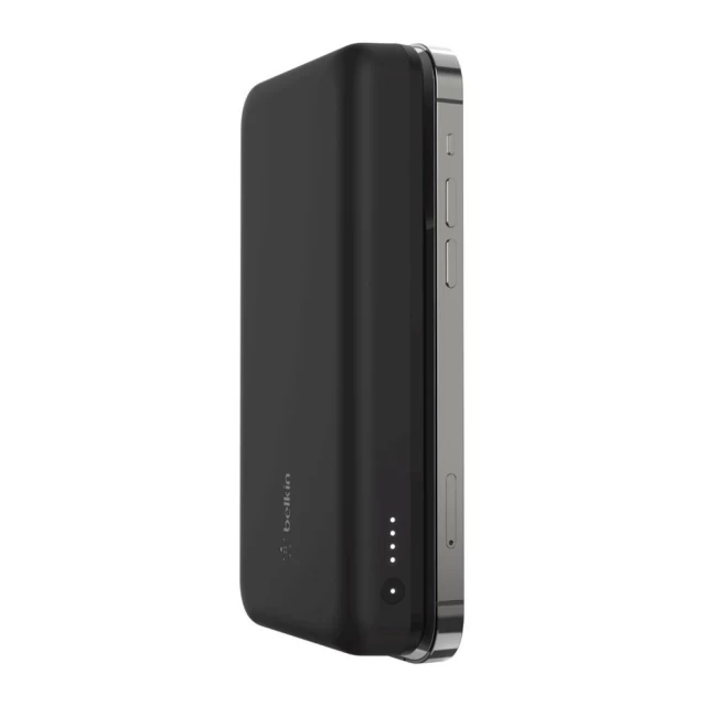 Портативное зарядное устройство Belkin 10000mAh MagSafe Wireless Power Bank Black (BPD001BTBK)