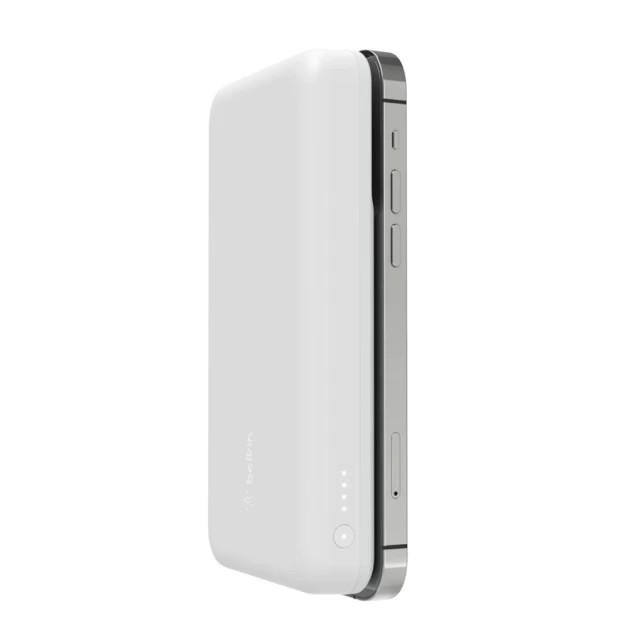 Портативний зарядний пристрій Belkin 10000mAh MagSafe Wireless Power Bank White (BPD001BTWH)