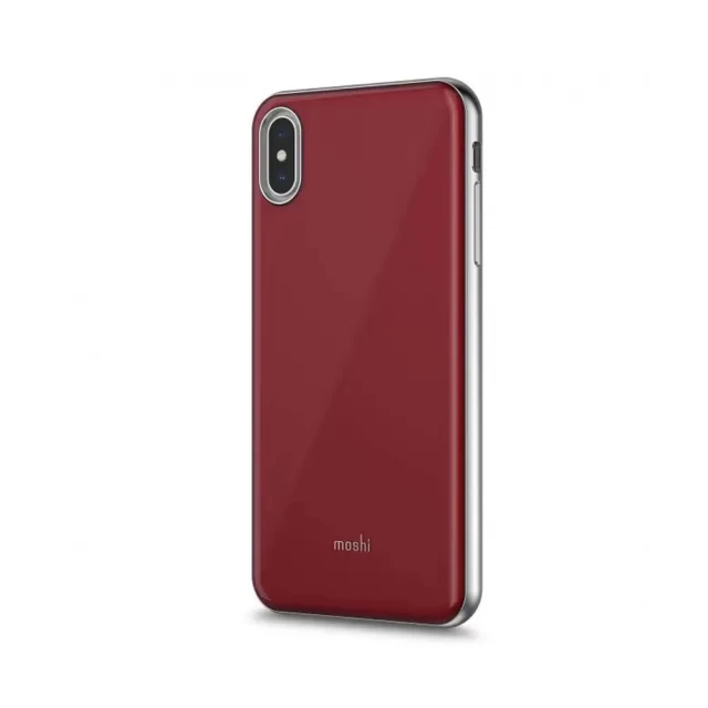 Чехол Moshi iGlaze Slim Hardshell Case Merlot Red для iPhone XS Max (99MO113322)