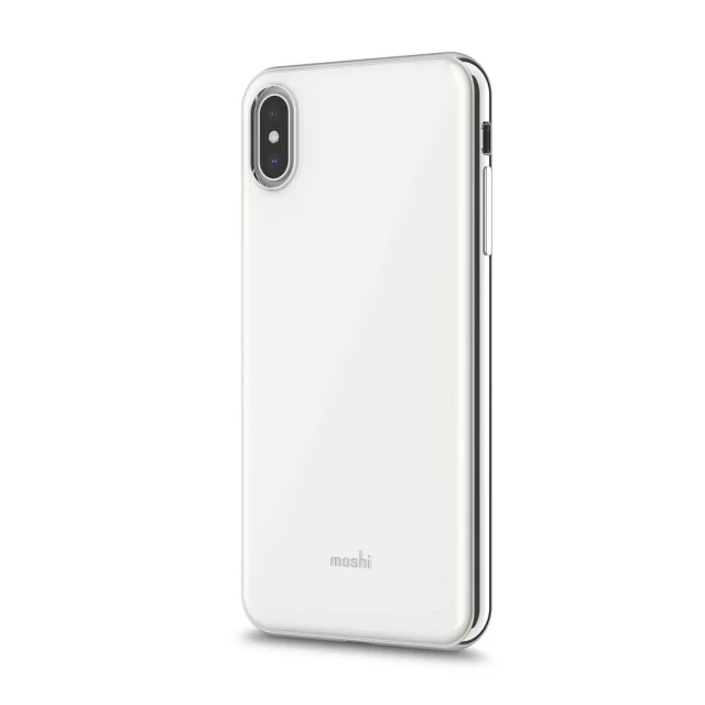 Чохол Moshi iGlaze Slim Hardshell Case Pearl White для iPhone XS Max (99MO113102)