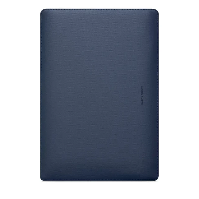 Чохол Native Union для MacBook Pro 16 M1 (2021) | Pro 16 (2019) | Pro 15 (2010-2018) Stow Sleeve Case Indigo (STOW-MBS-IND-FB-16)