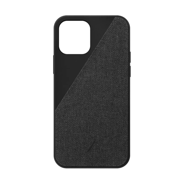 Чехол Native Union Canvas Magnetic Case Slate для iPhone 12 | 12 Pro with MagSafe (CCAVM-BLK-NP20M)