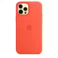 Чохол Silicone Case для iPhone 12 Pro Max Electric Orange without MagSafe (iS)
