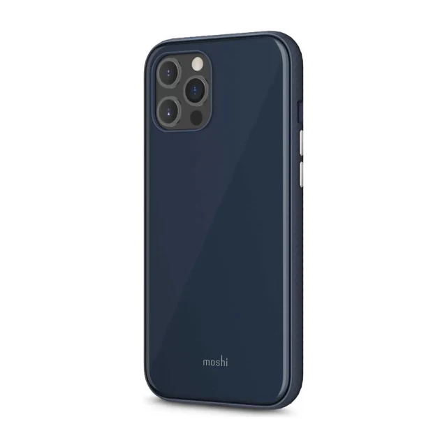 Чохол Moshi iGlaze Slim Hardshell Case Slate Blue для iPhone 12 | 12 Pro (99MO113532)