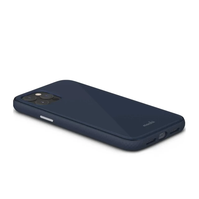 Чохол Moshi iGlaze Slim Hardshell Case Slate Blue для iPhone 12 | 12 Pro (99MO113532)