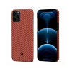 Чехол Pitaka MagEZ Case Herringbone Red/Orange для iPhone 12 Pro (KI1207P)