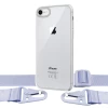 Чохол Upex Crossbody Protection Case для iPhone 8 | 7 Crystal with Purple Hook (UP81006)