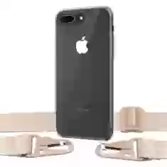 Чехол Upex Crossbody Protection Case для iPhone 8 Plus | 7 Plus Crystal with Pink Sand Hook (UP81010)