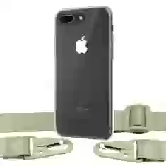 Чехол Upex Crossbody Protection Case для iPhone 8 Plus | 7 Plus Crystal with Mint Hook (UP81013)
