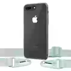 Чехол Upex Crossbody Protection Case для iPhone 8 Plus | 7 Plus Crystal with Green Hook (UP81015)