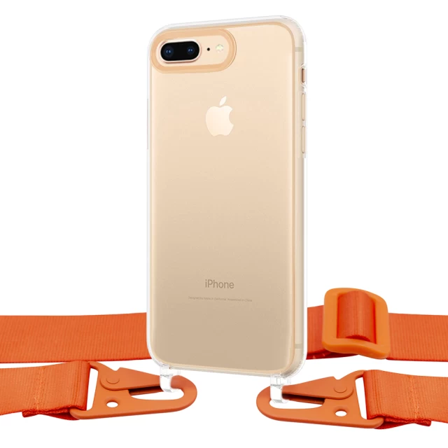 Чохол Upex Crossbody Protection Case для iPhone 8 Plus | 7 Plus Crystal with Vitamin C Hook (UP81016)
