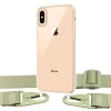 Чохол Upex Crossbody Protection Case для iPhone XS Max Crystal with Mint Hook (UP81037)