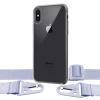 Чехол Upex Crossbody Protection Case для iPhone XS Max Crystal with Purple Hook (UP81038)