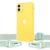 Чехол Upex Crossbody Protection Case для iPhone 11 Crystal with Green Hook (UP81047)