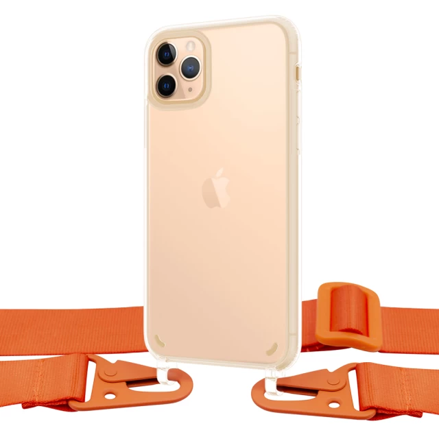 Чохол Upex Crossbody Protection Case для iPhone 11 Pro Max Crystal with Vitamin C Hook (UP81064)