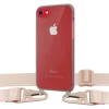 Чохол Upex Crossbody Protection Case для iPhone 8 | 7 Dark with Pink Sand Hook (UP81102)
