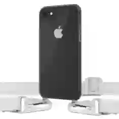 Чохол Upex Crossbody Protection Case для iPhone 8 | 7 Dark with White Hook (UP81103)