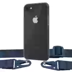 Чохол Upex Crossbody Protection Case для iPhone 8 | 7 Dark with Midnight Blue Hook (UP81104)