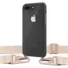Чохол Upex Crossbody Protection Case для iPhone 8 Plus | 7 Plus Dark with Pink Sand Hook (UP81110)
