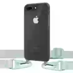 Чохол Upex Crossbody Protection Case для iPhone 8 Plus | 7 Plus Dark with Green Hook (UP81115)
