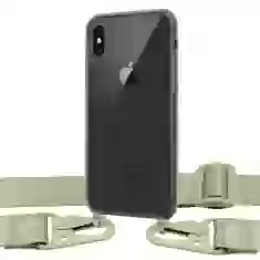 Чехол Upex Crossbody Protection Case для iPhone XS | X Dark with Mint Hook (UP81121)