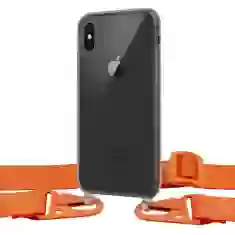 Чехол Upex Crossbody Protection Case для iPhone XS | X Dark with Vitamin C Hook (UP81124)