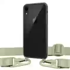 Чехол Upex Crossbody Protection Case для iPhone XR Dark with Mint Hook (UP81129)