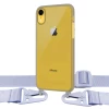 Чохол Upex Crossbody Protection Case для iPhone XR Dark with Purple Hook (UP81130)