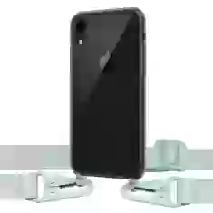 Чохол Upex Crossbody Protection Case для iPhone XR Dark with Green Hook (UP81131)