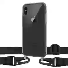 Чохол Upex Crossbody Protection Case для iPhone XS Max Dark with Black Hook (UP81133)