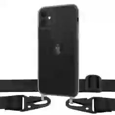 Чохол Upex Crossbody Protection Case для iPhone 11 Dark with Black Hook (UP81141)