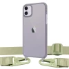 Чехол Upex Crossbody Protection Case для iPhone 11 Dark with Mint Hook (UP81145)