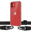 Чехол Upex Crossbody Protection Case для iPhone 12 mini Dark with Black Hook (UP81173)