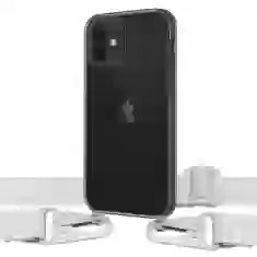 Чохол Upex Crossbody Protection Case для iPhone 12 mini Dark with White Hook (UP81175)