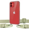 Чохол Upex Crossbody Protection Case для iPhone 12 mini Dark with Mint Hook (UP81177)