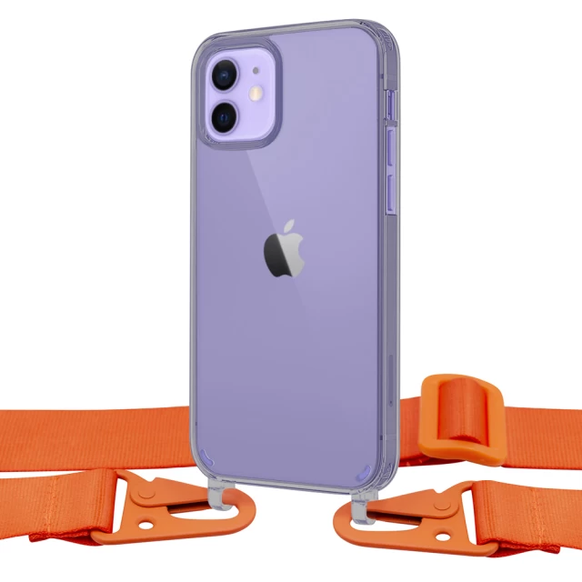 Чехол Upex Crossbody Protection Case для iPhone 12 mini Dark with Vitamin C Hook (UP81180)