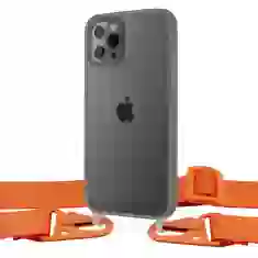 Чохол Upex Crossbody Protection Case для iPhone 12 Pro Max Dark with Vitamin C Hook (UP81188)